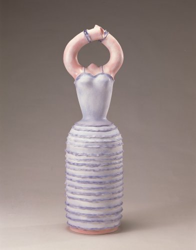 《圓舞曲》，2006，陶瓷，20x18x74